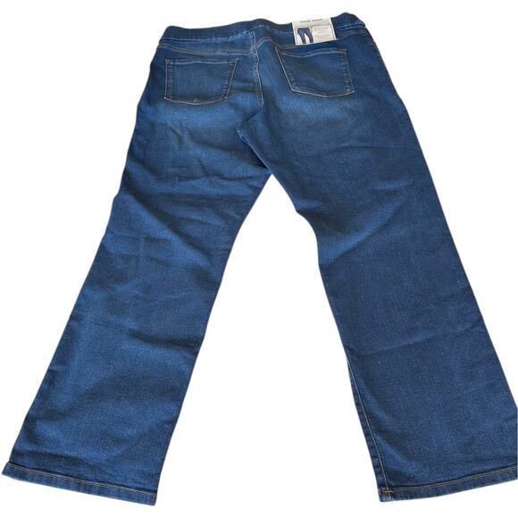 Womens Pants Size 16 Pull On NWT Jeans - Picture 2 of 9